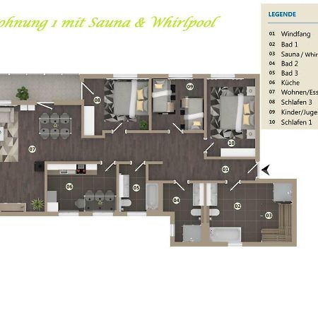 Ferienwohnungen Karwendelbahn Mittenwald Luaran gambar