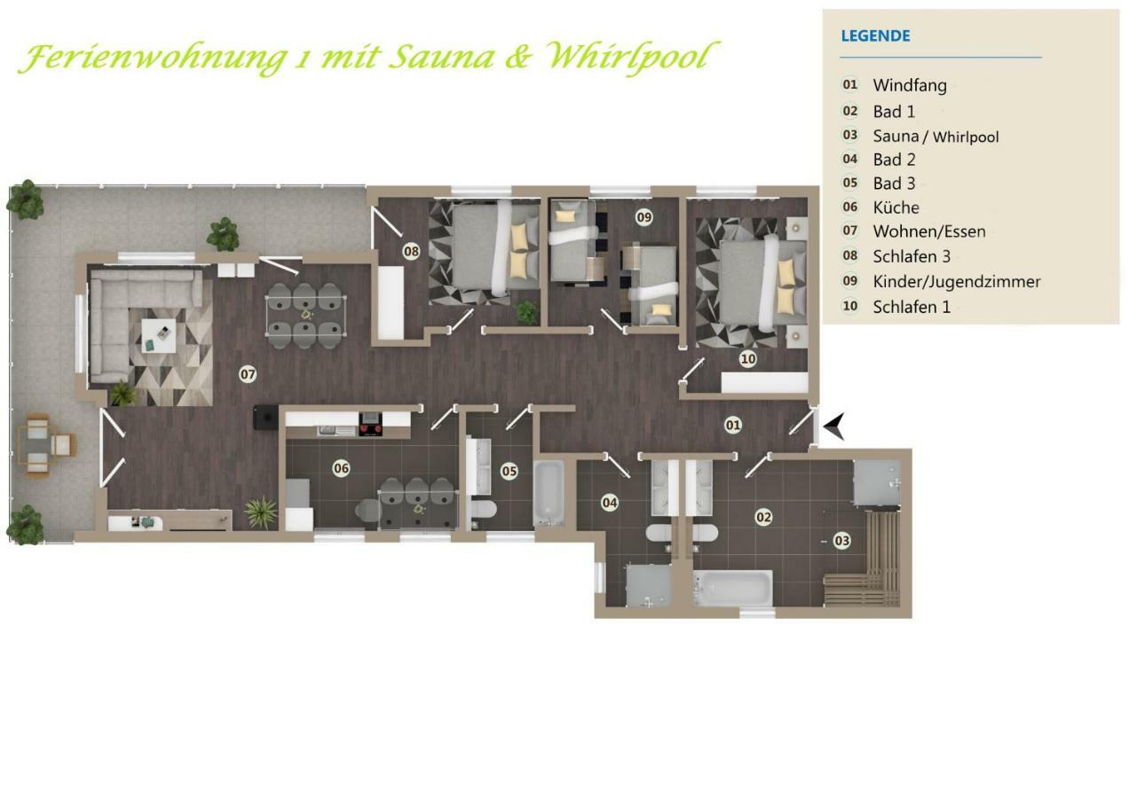 Ferienwohnungen Karwendelbahn Mittenwald Luaran gambar